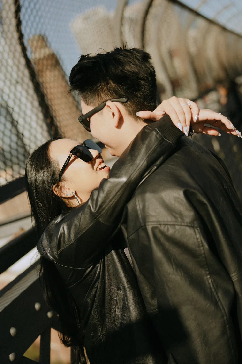 Close — Handy and Sharon prewedding photograph